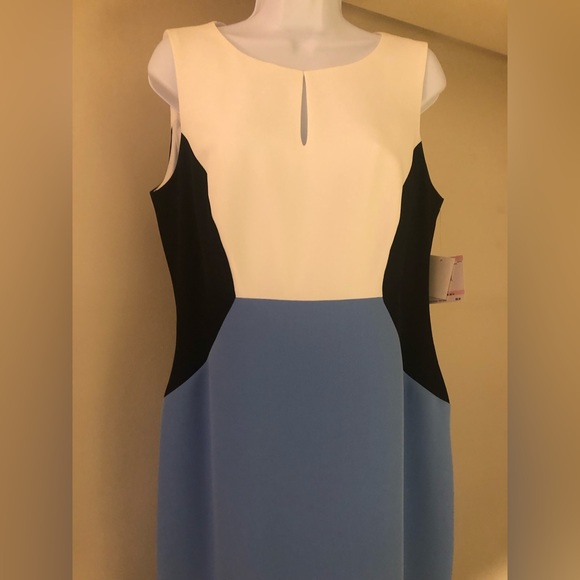 NEW! KASPER sleeveless dress. Size 10 - Picture 5 of 9